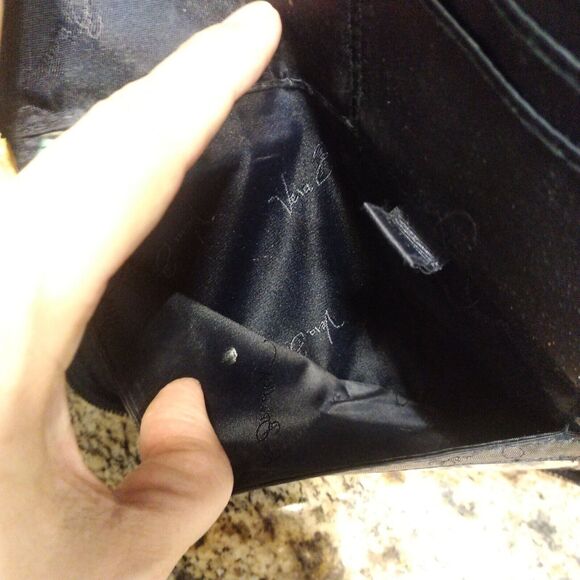 Vera Bradley Zip Around Wallet Pouch In Midnight Blues Multicolor Floral Quilted - Picture 6 of 7